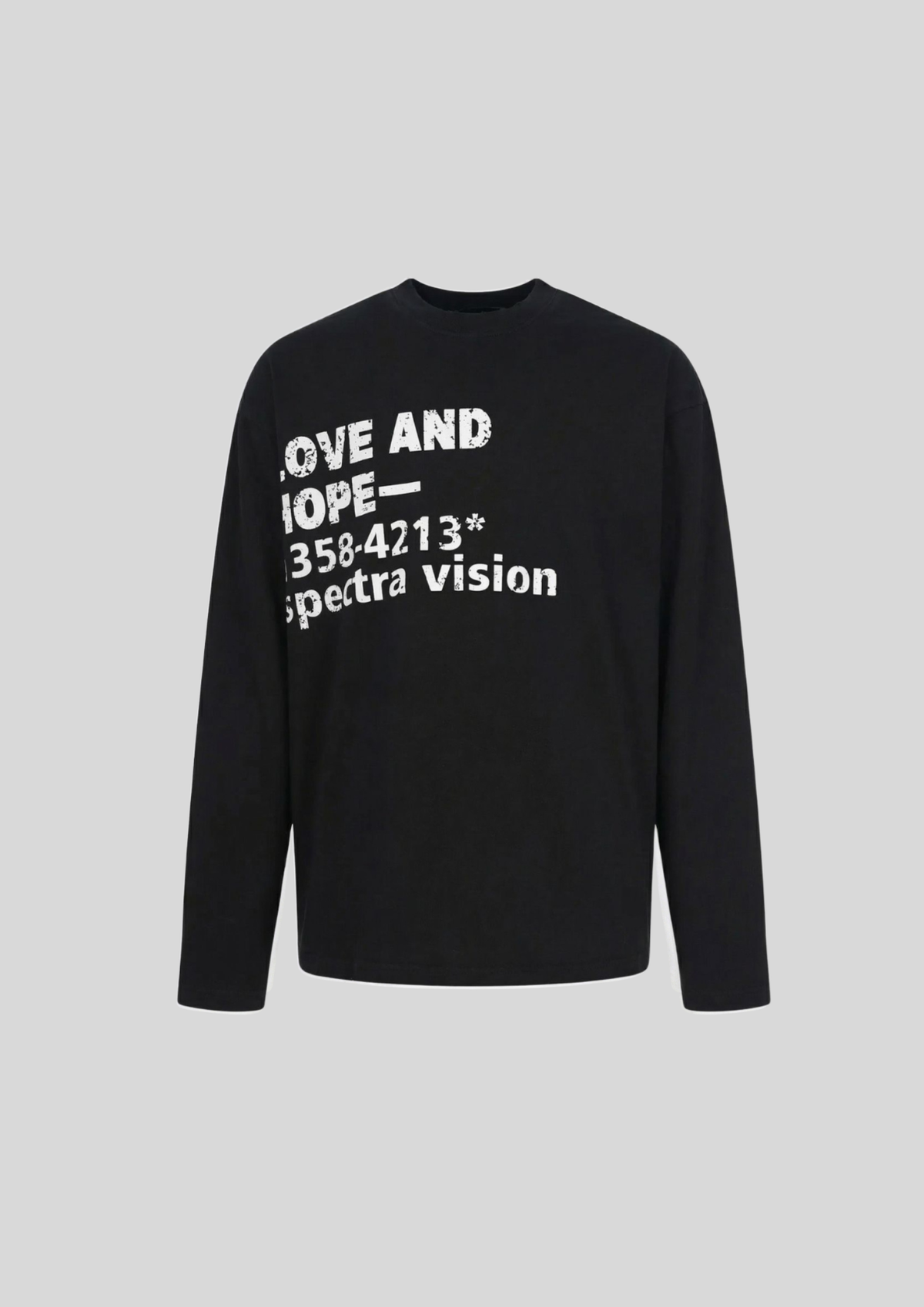 cømmonstate - love and hope longsleve black